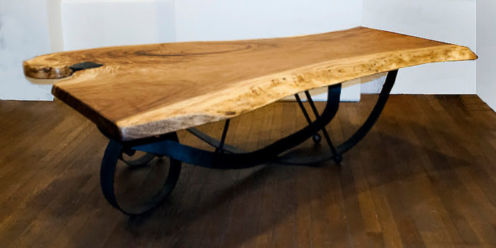 filter_Metal & Wood Coffee Table