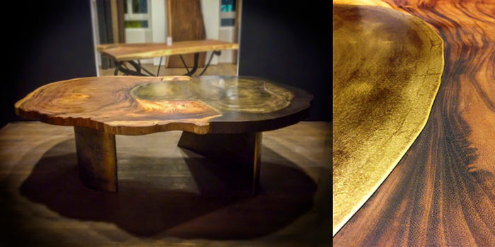 filter_Metal & Wood Casted Table